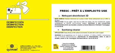 Image de ETIQUETTE CAPXEL FRESC-SACHET 12