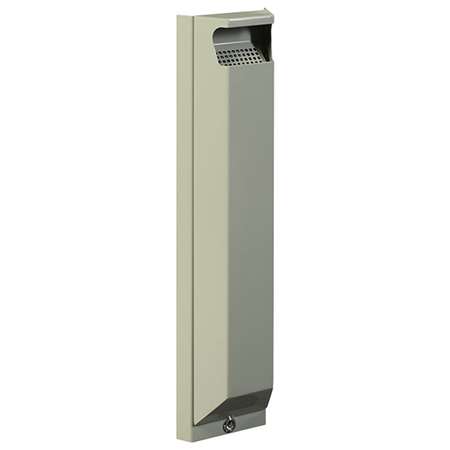 Image de ARKEA CENDRIER MURAL 3L AVEC SERRURE GRIS CIMENT