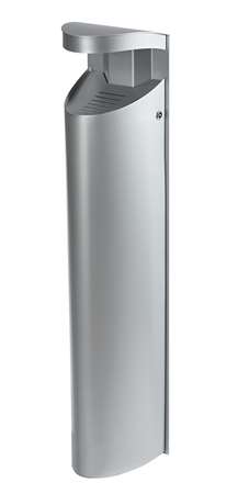 Image de KOA CENDRIER 10L MURAL GRIS METAL