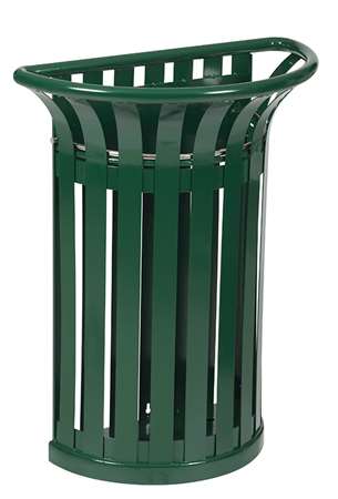 Image de CORBEILLE MURAL TULIPE 35L VERT MOUSSE