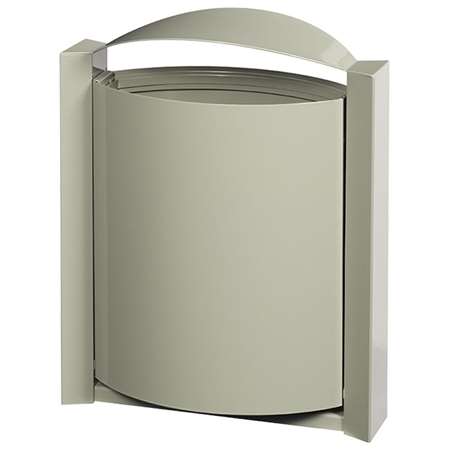 Image de ARKEA CORBEILLE MURAL 40L GRIS CIMENT