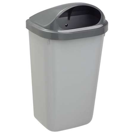 Image de CORBEILLE MURALE XERIOS 50L GRIS/GRIS