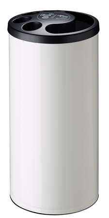 Image de COLLECTEUR MULTIGOB 800 GOBELETS AVEC CORBEILLE 25L BLANC