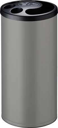 Image de COLLECTEUR MULTIGOB 800 GOBELETS + CORBEILLE 25L GRIS METAL