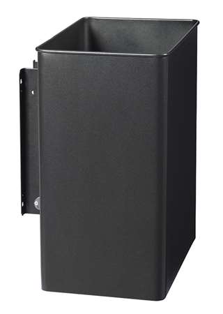 Image de CORBEILLE PIVOTANTE MURAL TOURNY 27L GRIS MANGANESE