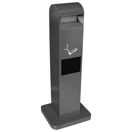 Image de CENDRIER EXTERIEUR TOTEM 8 L ANTRACITE