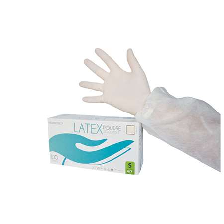 Image de GANTS LATEX LEGEREMENT POUDRES TXL