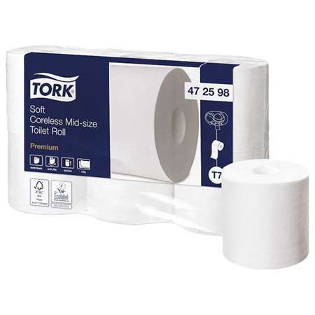 Image de TORK PAPIER TOILETTE RLX DOUX 820 FTS-T7-472630