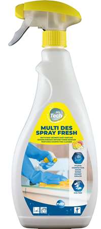 Image de POLTECH MULTI DES SPRAY FRESH - PULVE 750 ML