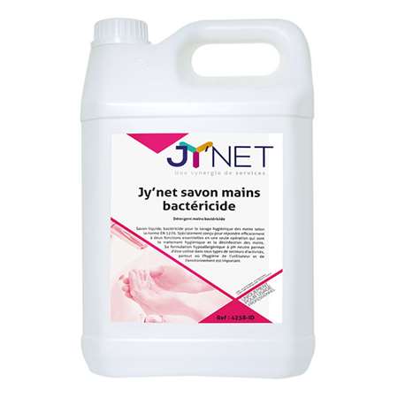 Image de JY'NET SAVON MAINS BACTERICIDE-5L-3059-A