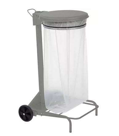 Image de COLLECROULE A PEDALE GRIS 50L