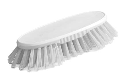 Image de BROSSE A MAIN BLANCHE OVALISEE-9030W